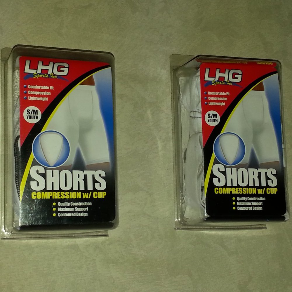 LHG Sports Compression Shorts With Cup S/M YOUTH - Picture 5 of 7
